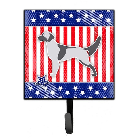 Jensendistributionservices USA Patriotic English Setter Leash or Key Holder MI1654807